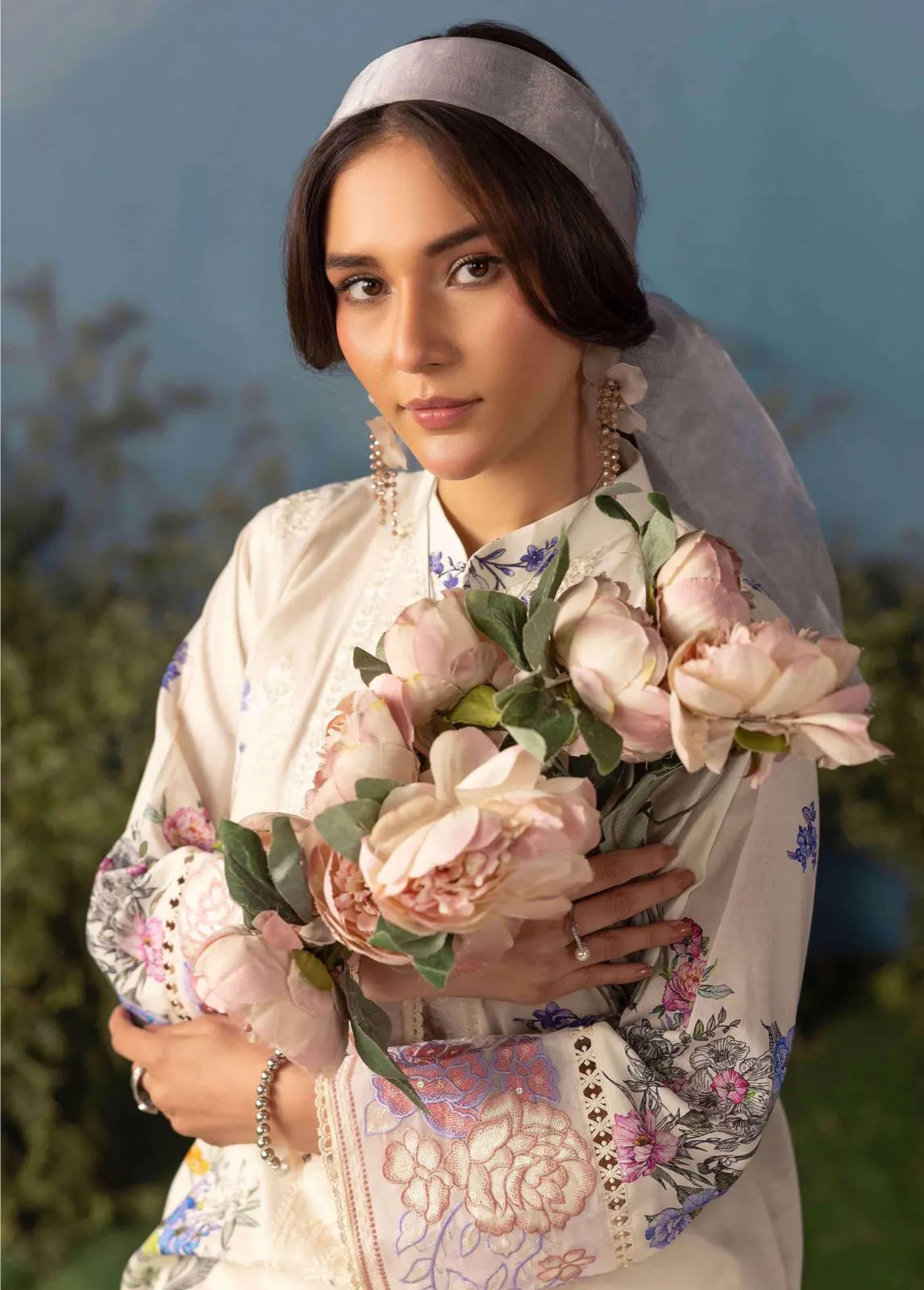 Lavender Haze Floral Set