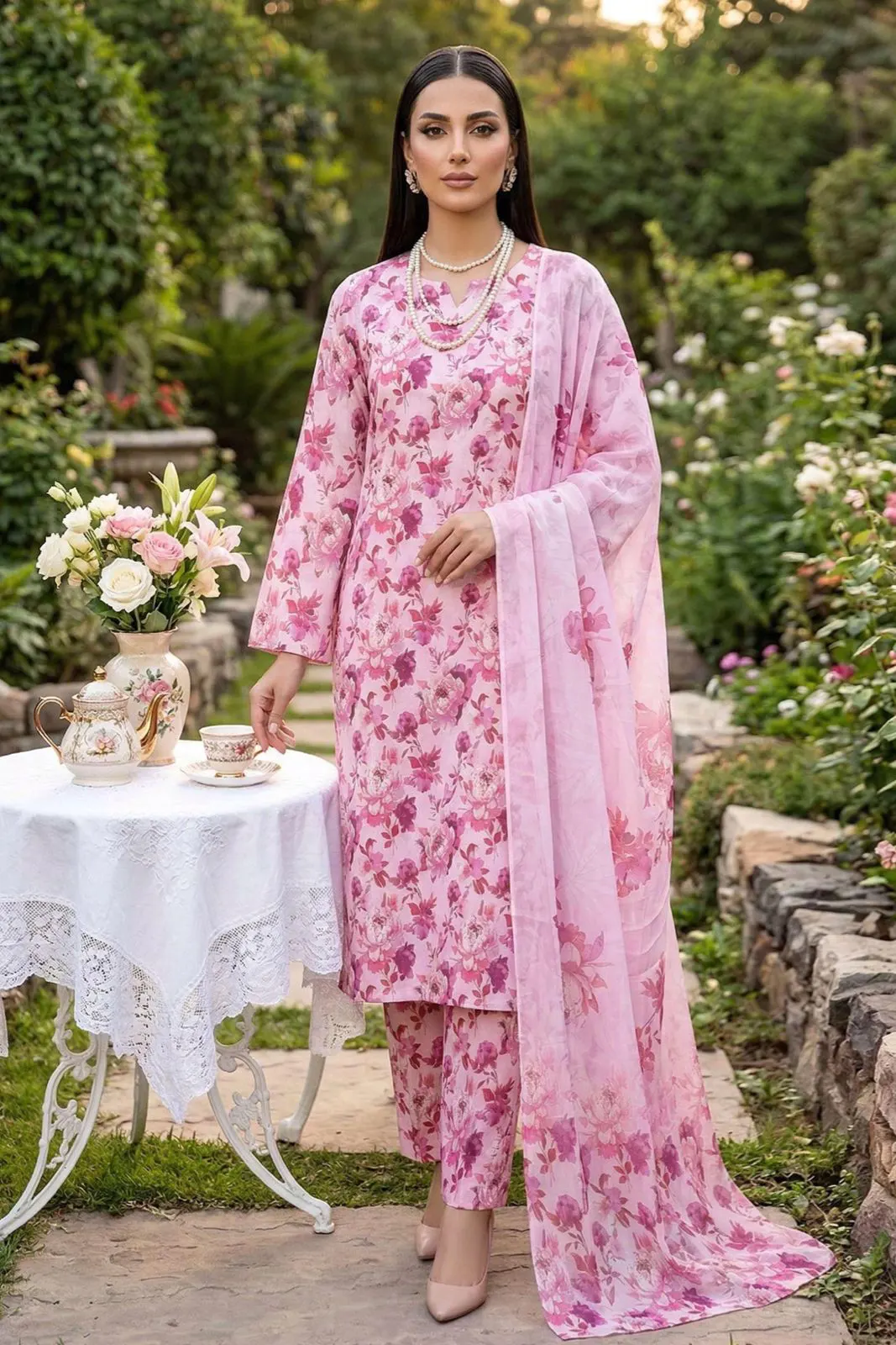 Radiant Orchid Floral Set