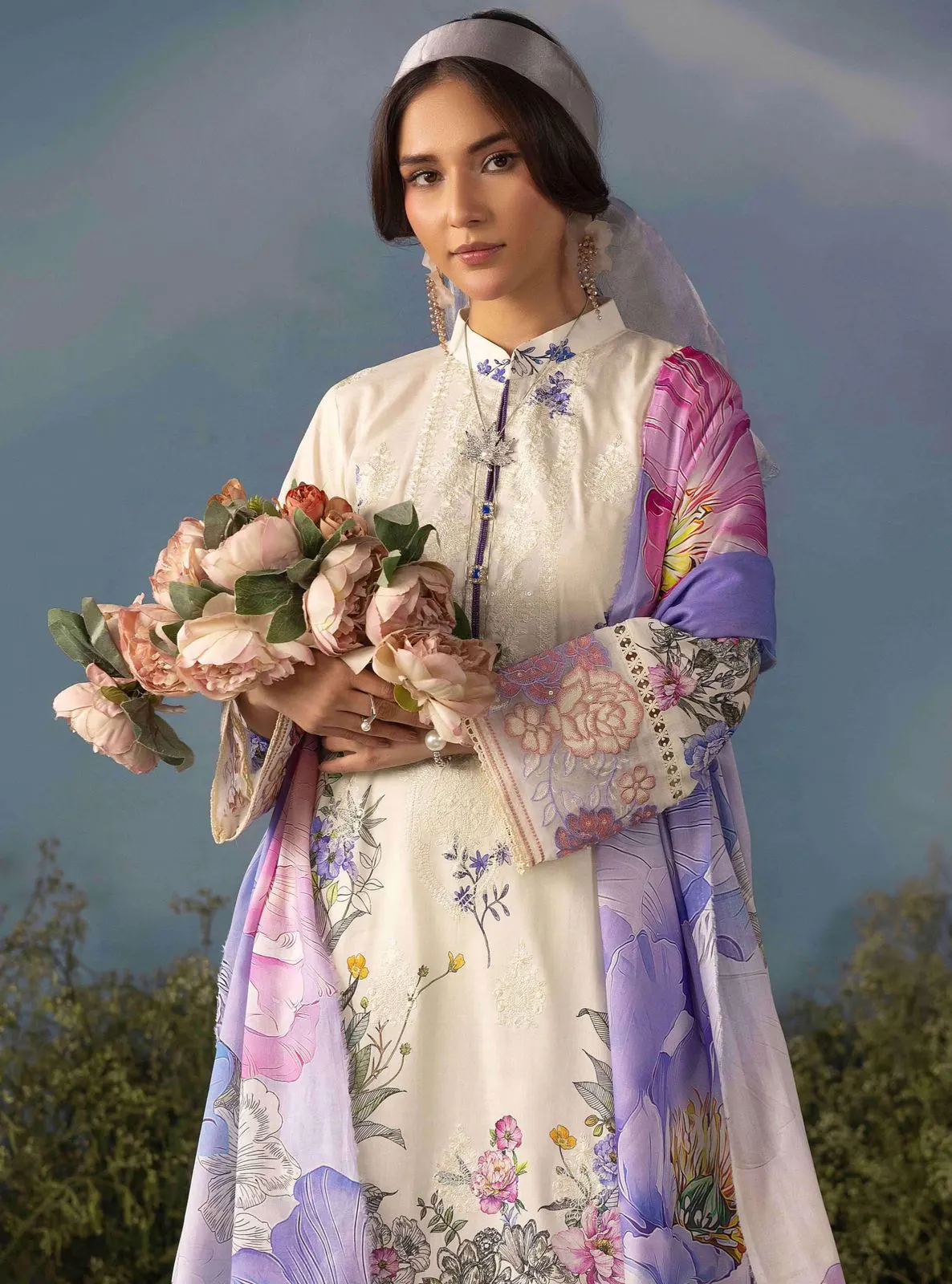 Lavender Haze Floral Set