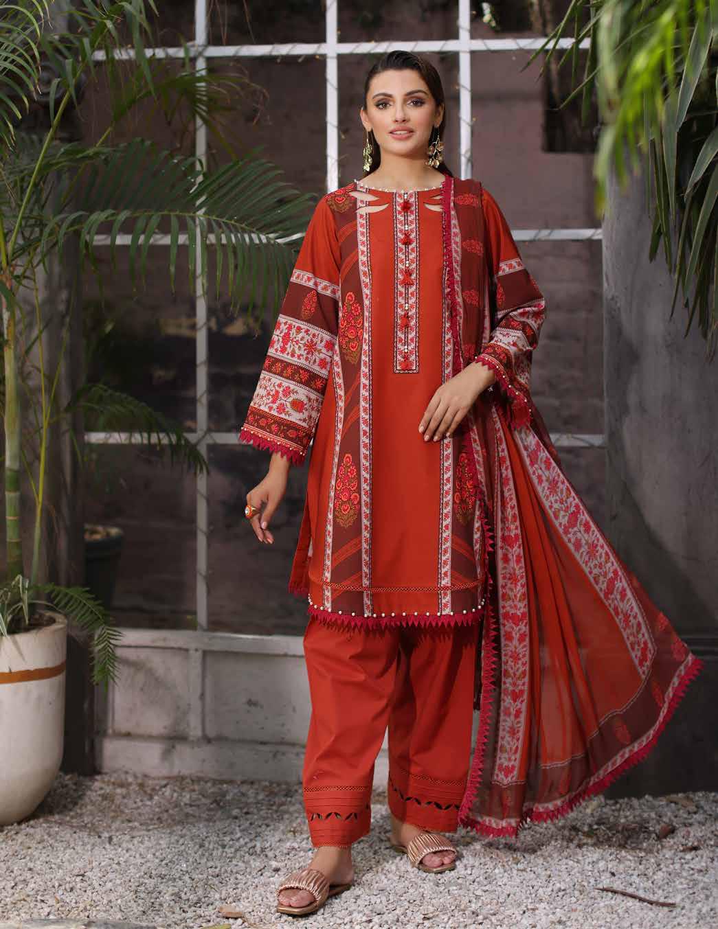Rust Terracotta 3-Piece